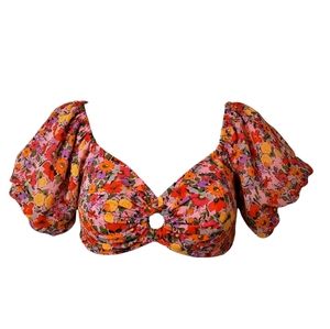 Wild Fable Floral Print Crop Top